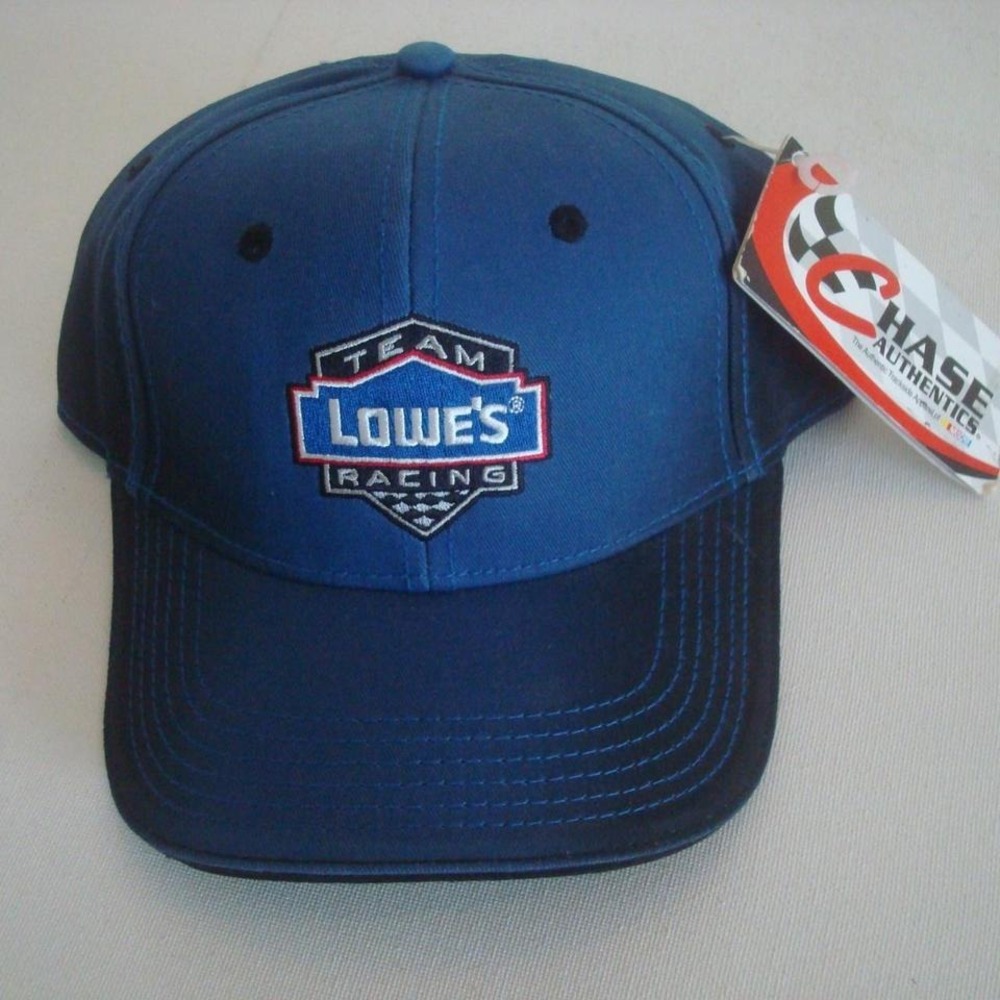 LOWES‎ NASCAR RACING JOHNSON CHASE HAT CAP VINTAGE Y2K 00S F1